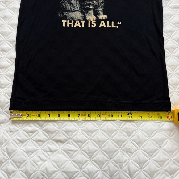 Original Art Cats & Music Soft Black Cute Funny Novelty Graphic T-shirt. Size XS - Picture 9 of 12